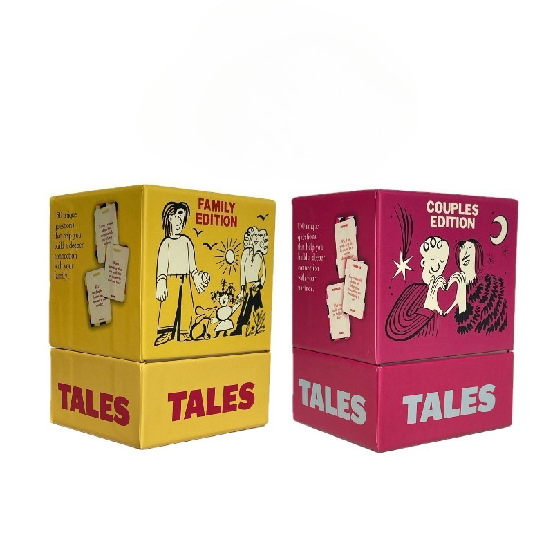 Board Game Question - Karty komunikacyjne TALES z pytaniami i
