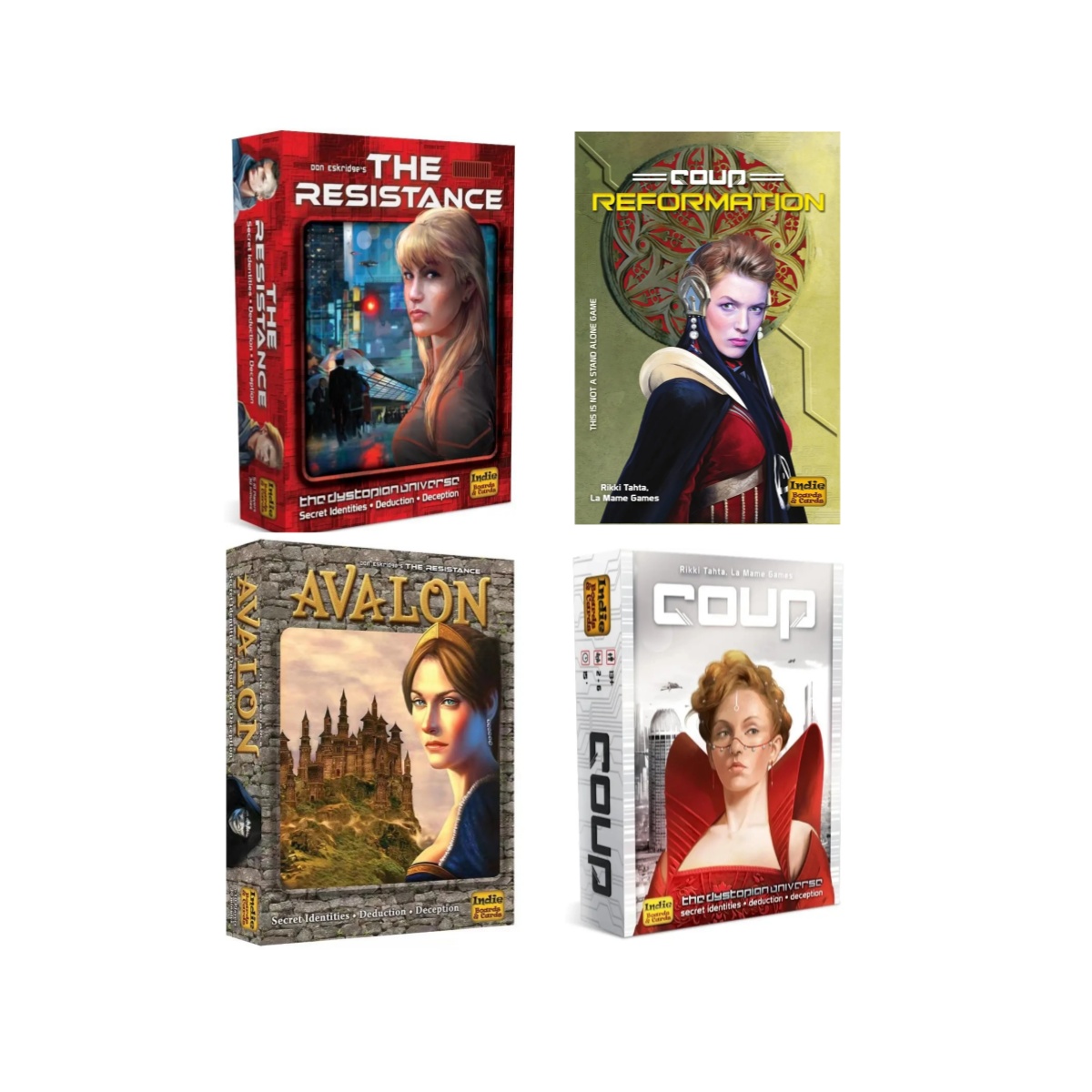 Board Game Avalon - Gra karciana Coup | The Resistance:
