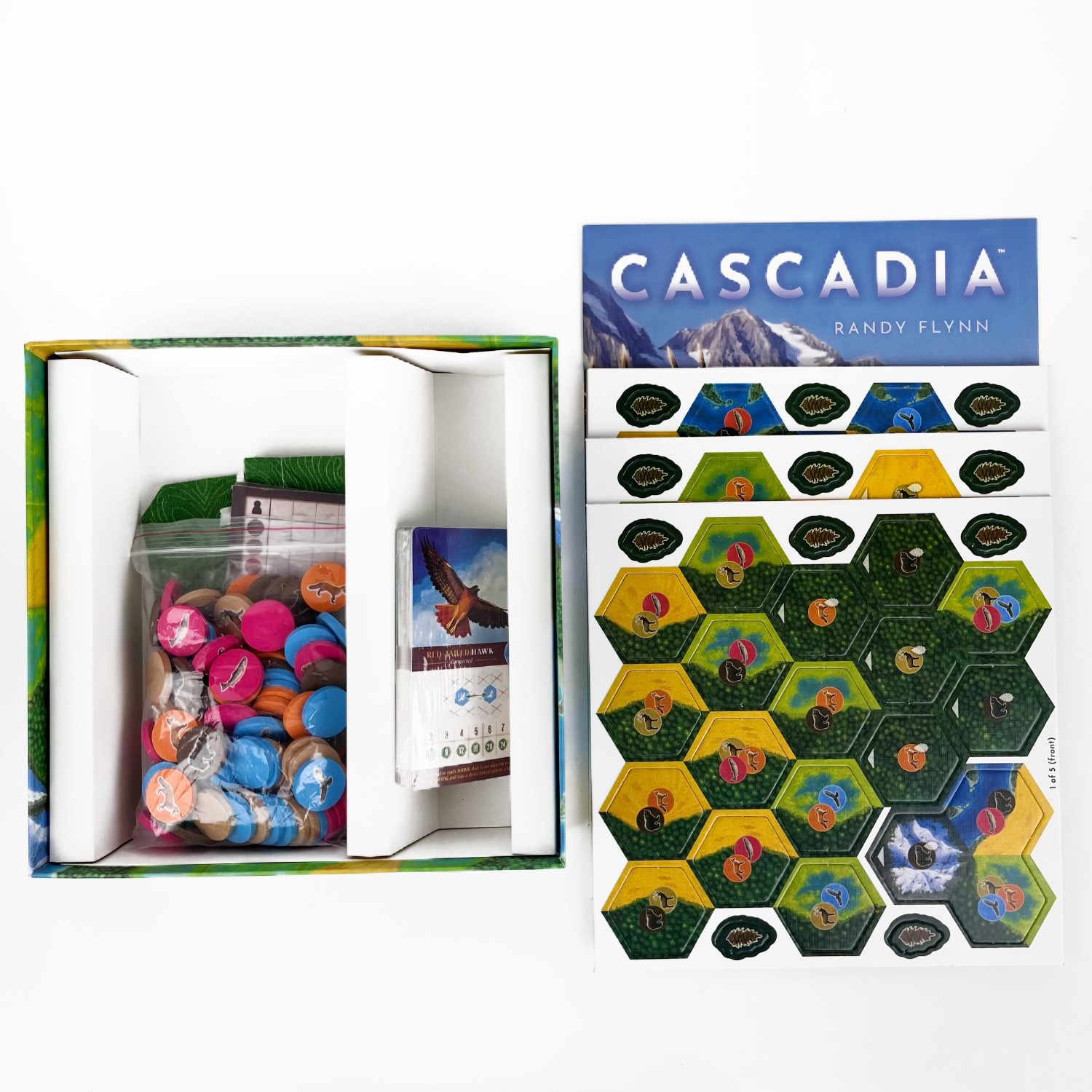 Board Game Harmonies - Gra planszowa Cascadia | Strategiczna gra
