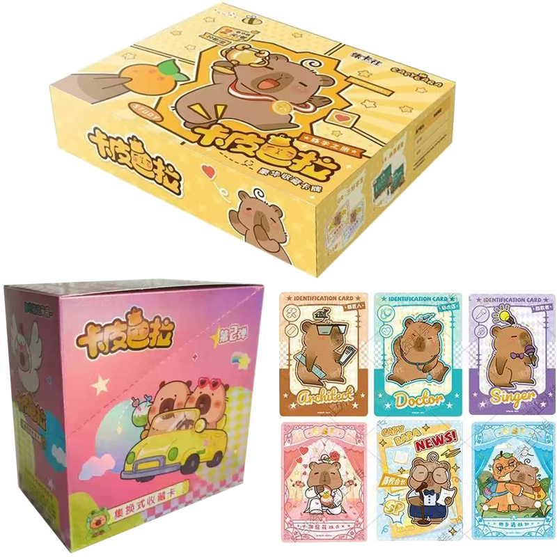 Board Game History - 2025 Capybara Card Fun CCG Anime