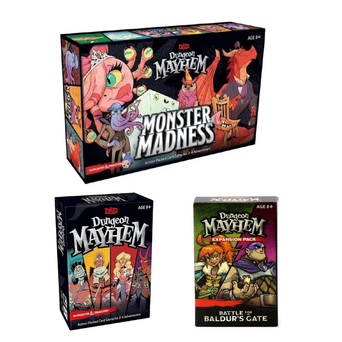 Board Game Harmonies - Baldur's Gate Dungeon Mayhem Gry planszowe