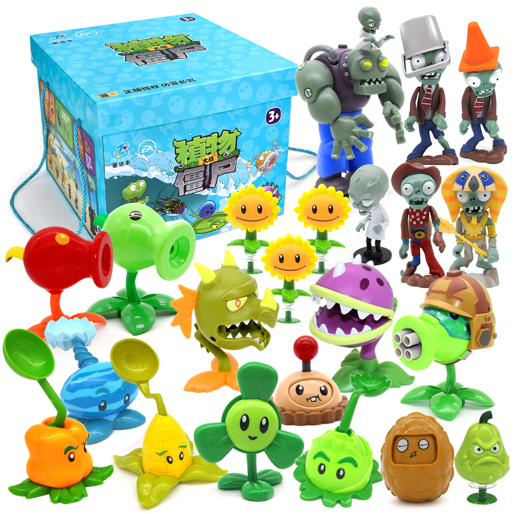 Board Game Zombie - Kompletna kolekcja mini figurek PVZ 2,