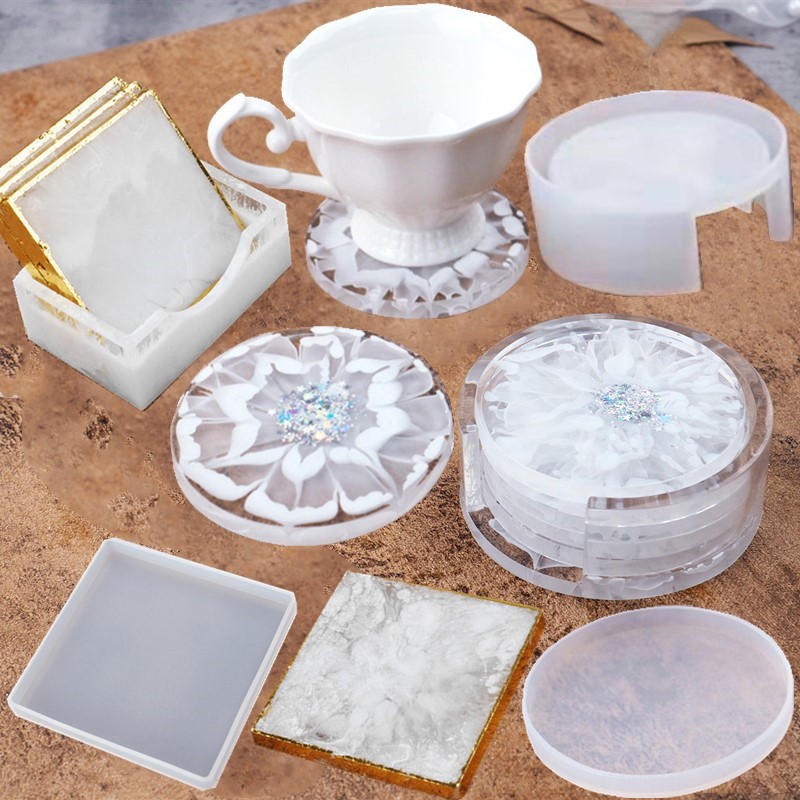 Token Tray Organizer - Forma silikonowa na podkładki pod kubki