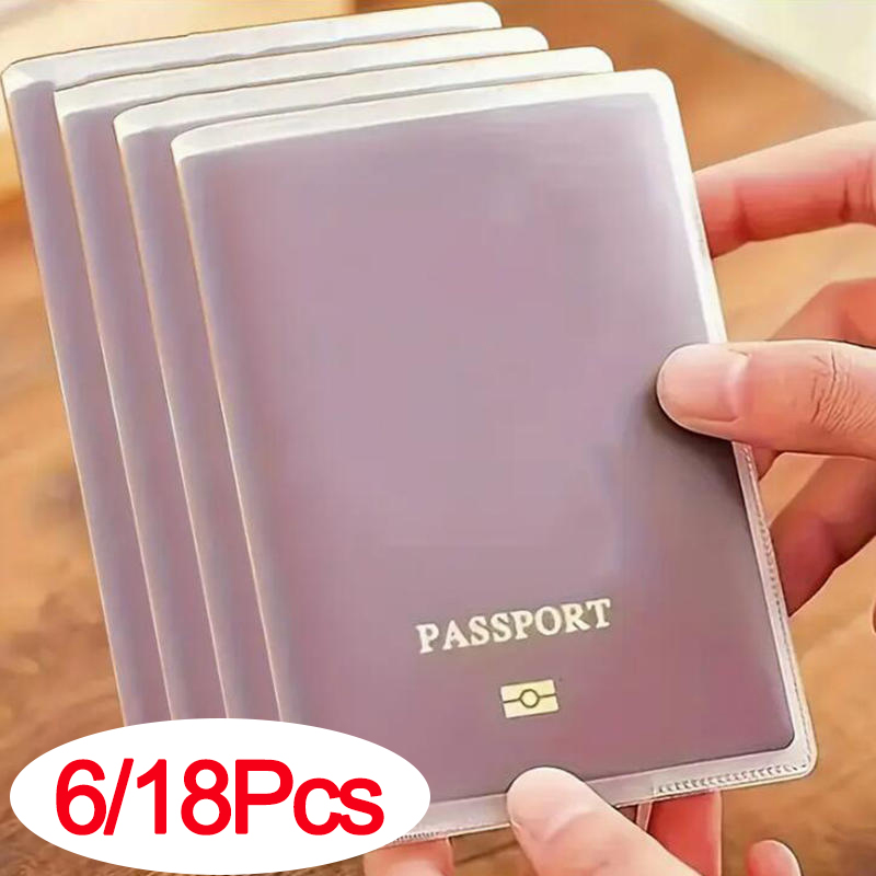 Card Sleeves Protector - 6/18 szt. Pokrowiec na paszport Torba