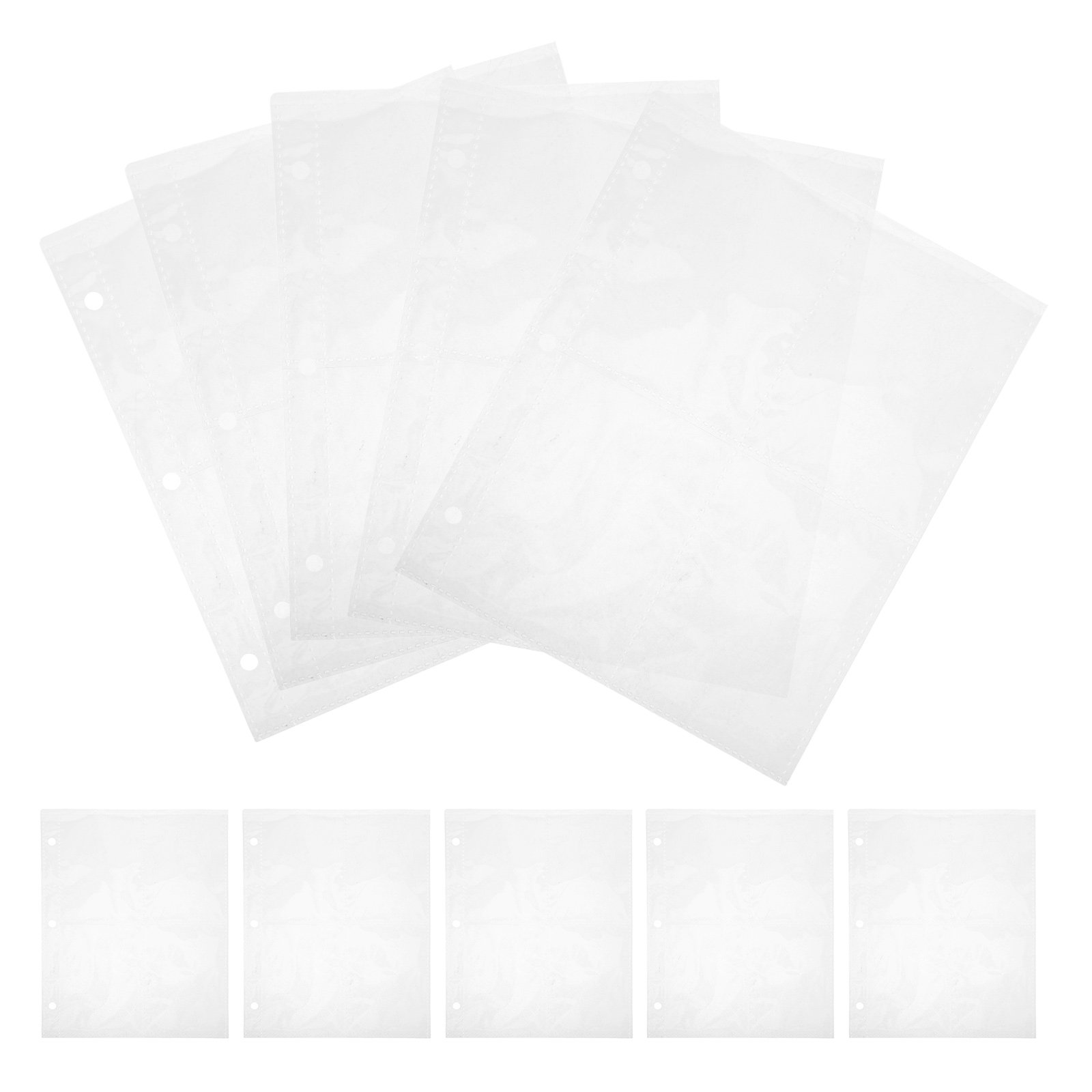 Card Sleeves Protector - 10 szt. Wkłady do segregatora na