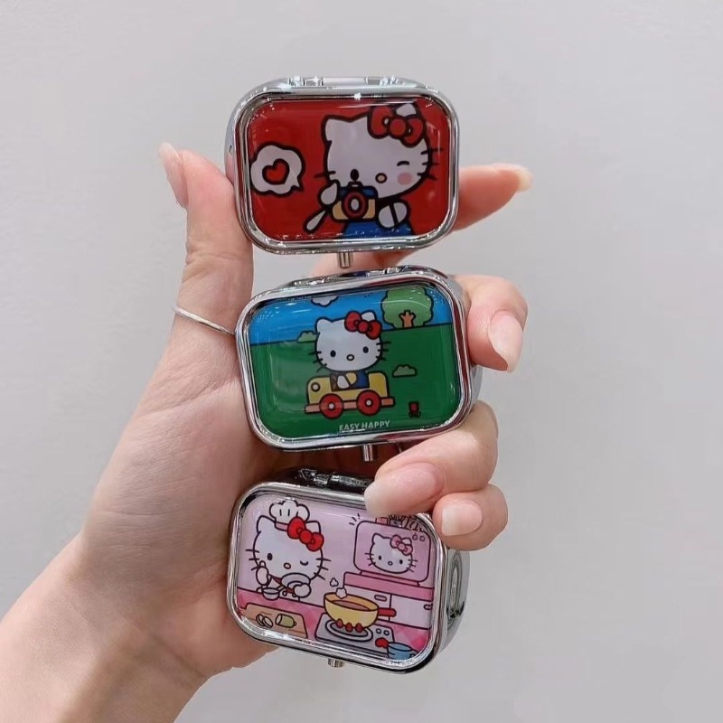 Token Tray Organizer - Anime Hello Kitty Metalowe Pudełko do
