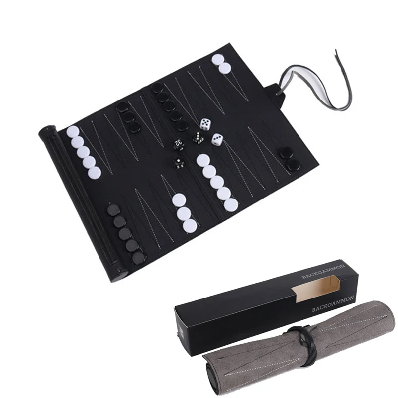 Board Game Operation - Zwijane zestawy Backgammon Przenośny podróżny zestaw