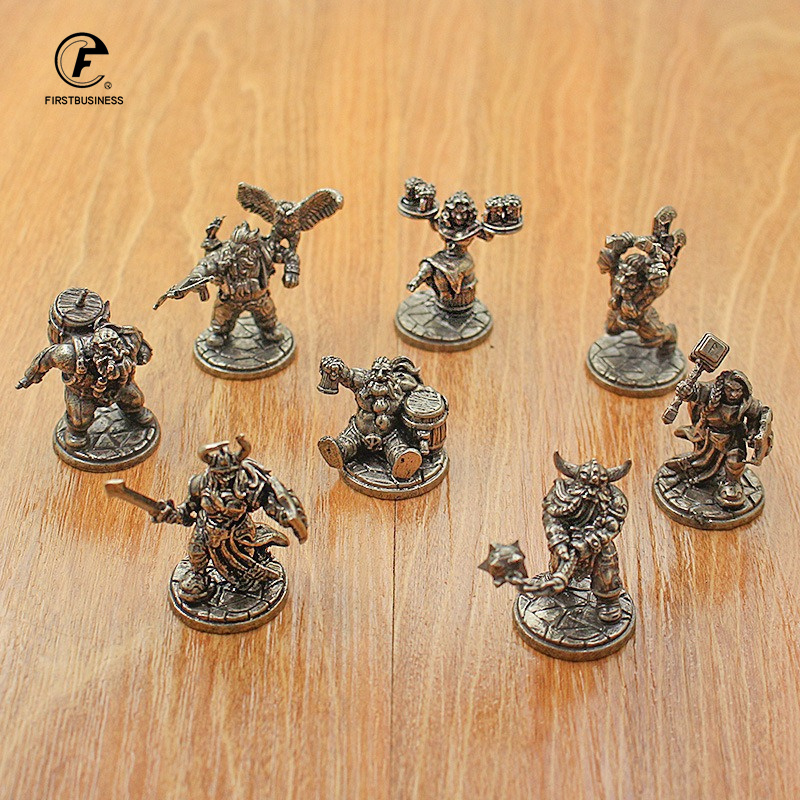 Vintage biały mosiądz miniatur – Board Game Movie recenzja i cena