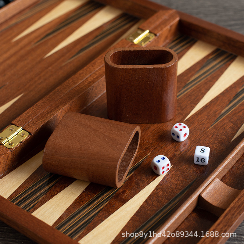 Backgammon z litego drewna, wy – Board Game Zenith recenzja i cena
