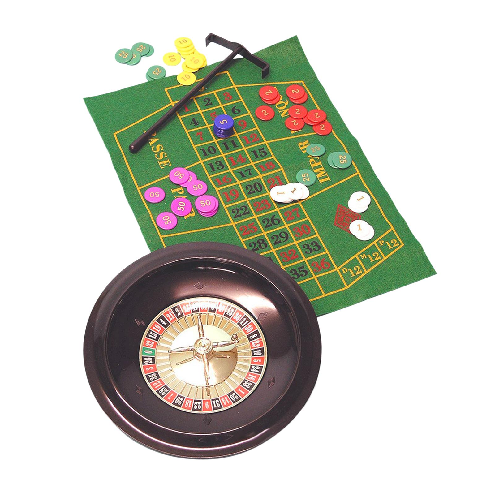 Ruletka o średnicy 10 cali z 1 – Board Game With Chips recenzja i cena