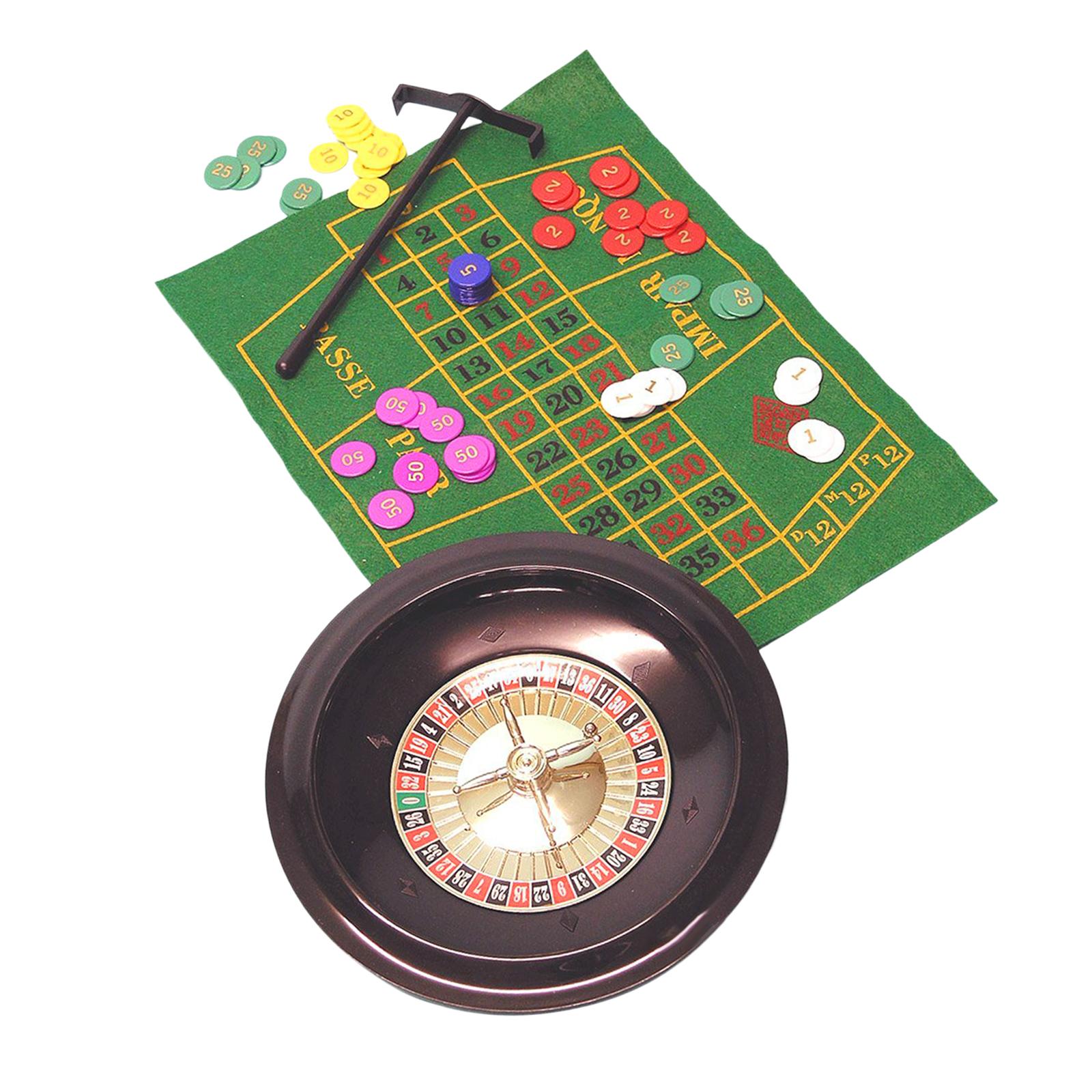 Ruletka o średnicy 10 cali z 1 – Board Game With Chips recenzja i cena