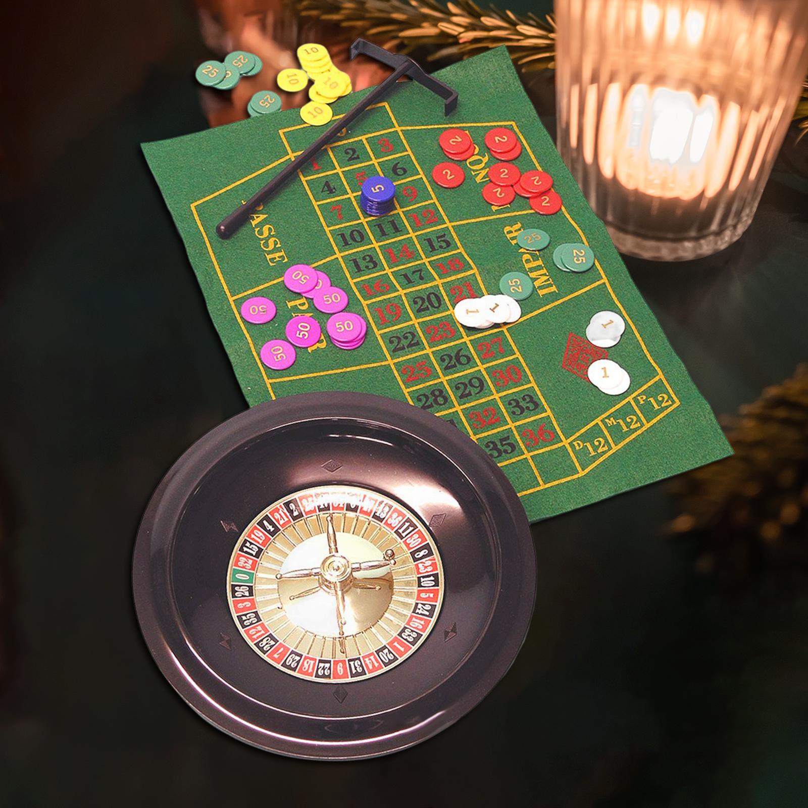Ruletka o średnicy 10 cali z 1 – Board Game With Chips recenzja i cena