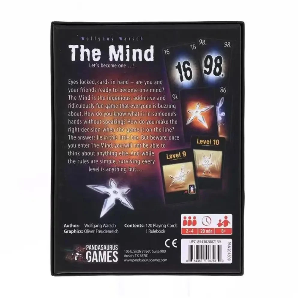 NOWA Gra Karciana The Mind, Gr – Board Game History recenzja i cena