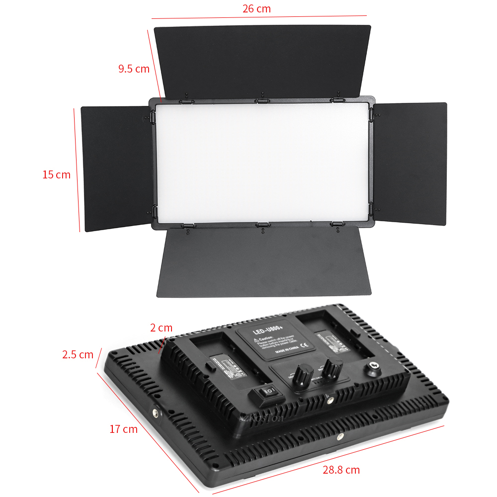 U800 LED Photo Studio Light dl – Board Game Video Games recenzja i cena