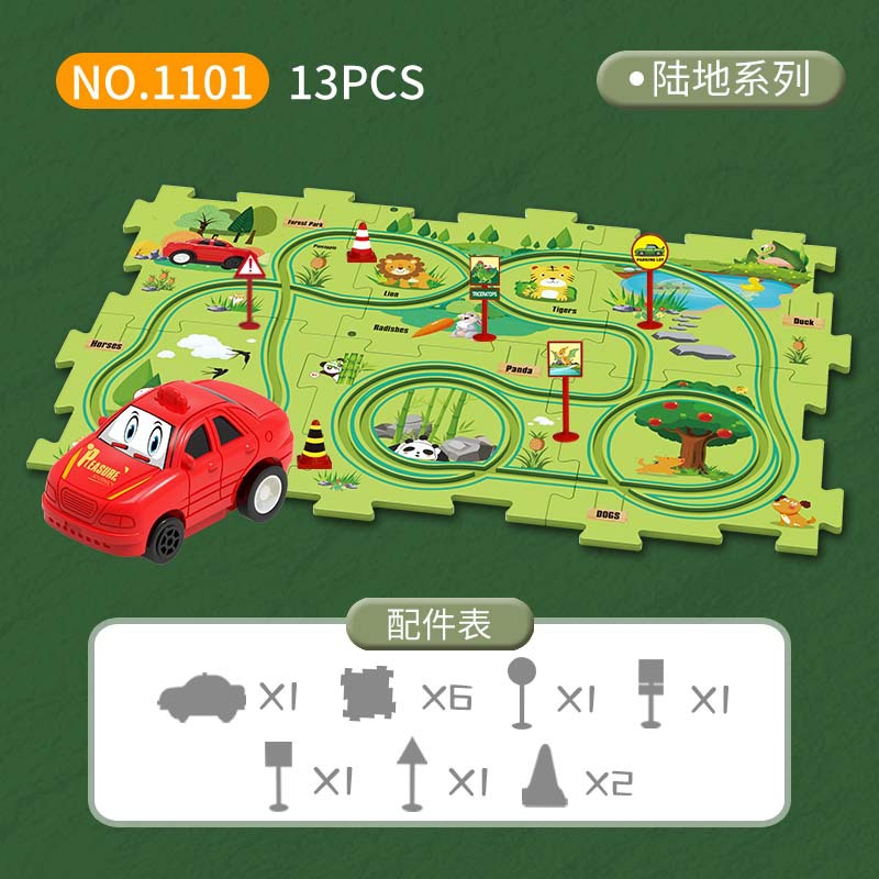 Montessori Elektryczna Torba z – Board Game Race Track recenzja i cena