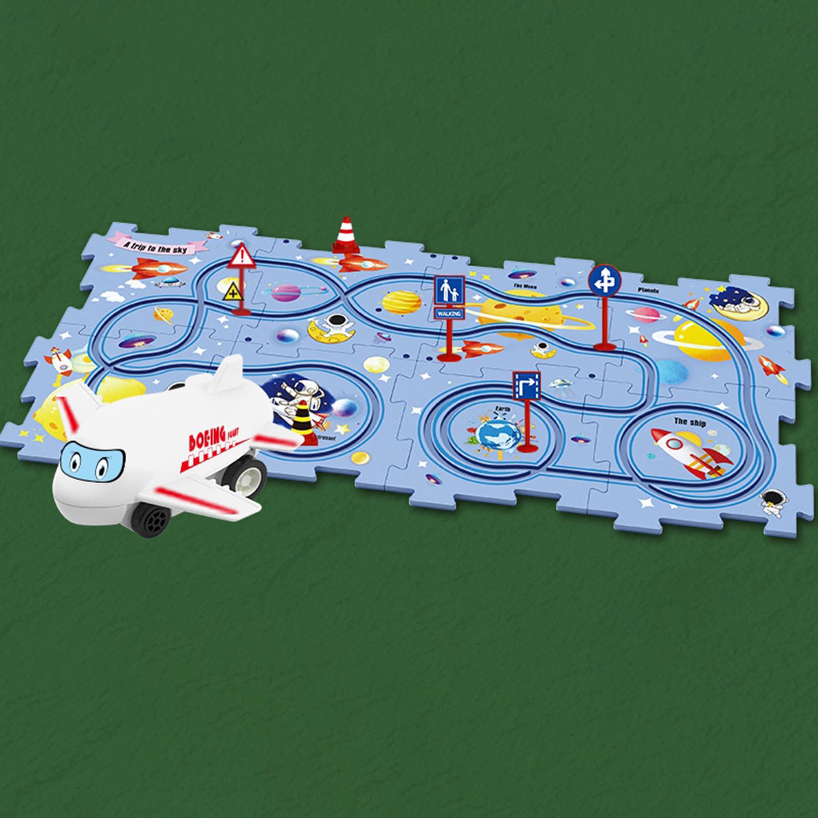 Tor wyścigowy z autkami na szy – Board Game Race Track recenzja i cena
