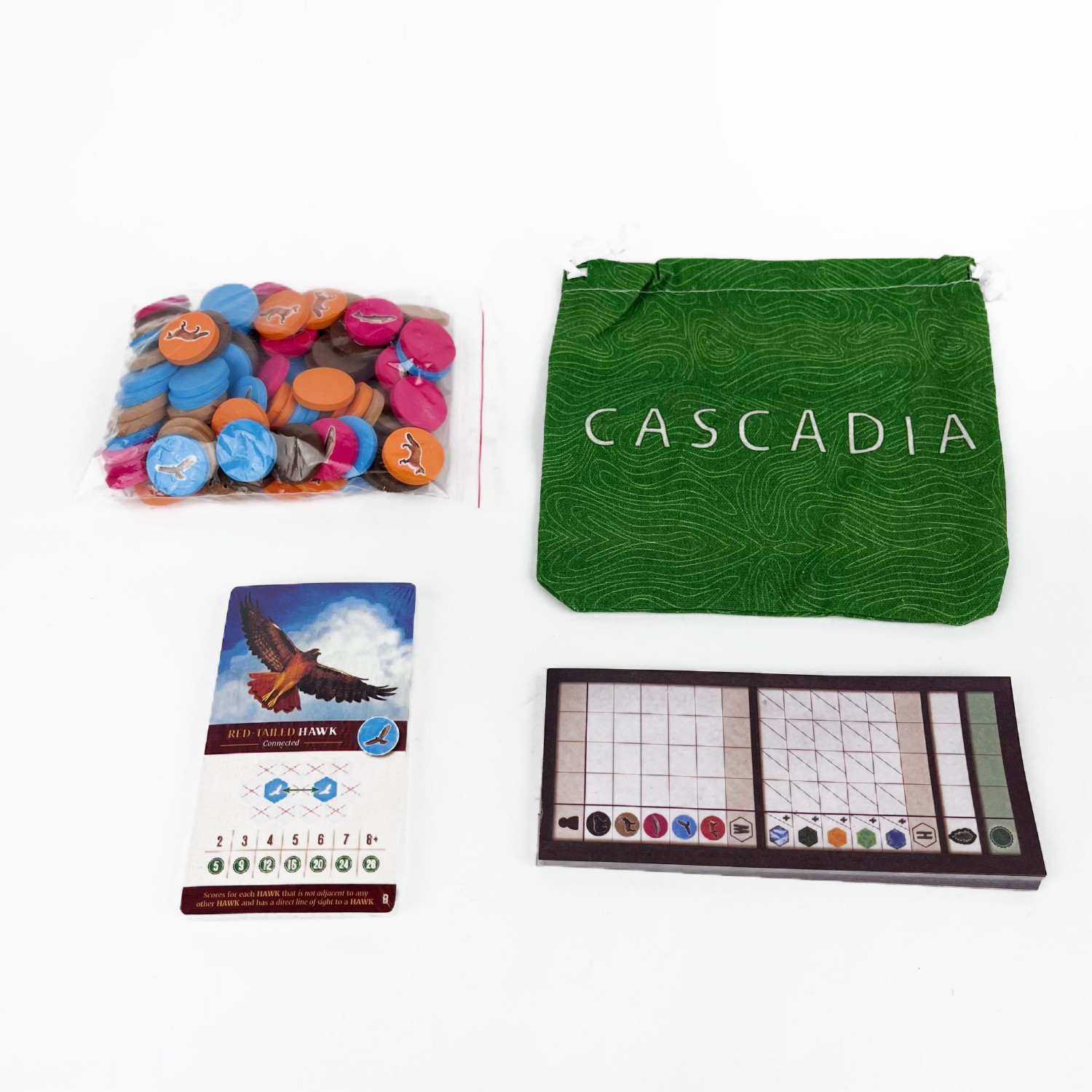 Gra planszowa Cascadia |   Str – Board Game Harmonies recenzja i cena