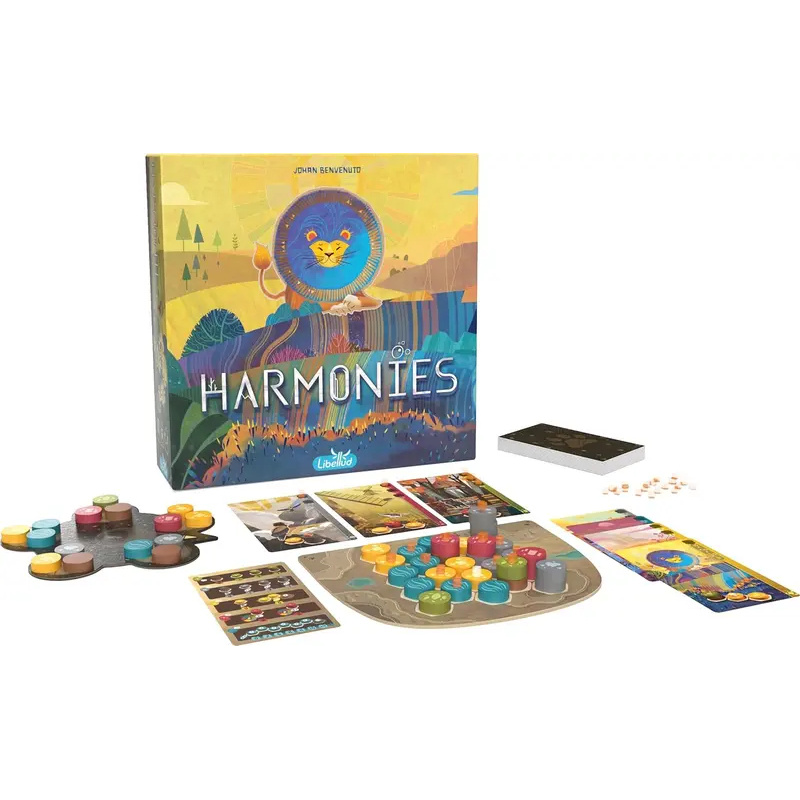 Stworzenie krajobrazów i siedz – Board Game Harmonies recenzja i cena