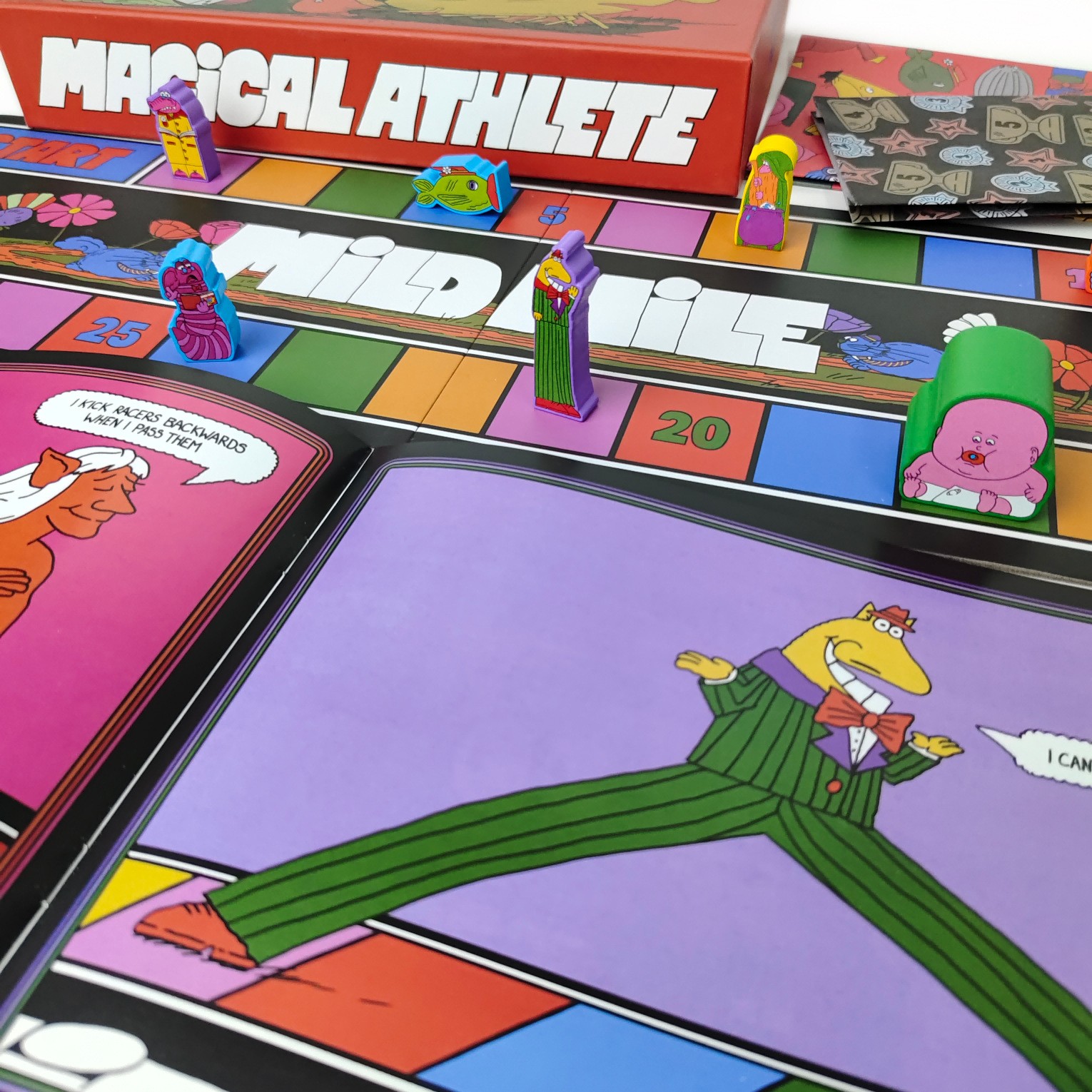 MAGICAL ATHLETE Gra Karciana I – Board Game History recenzja i cena