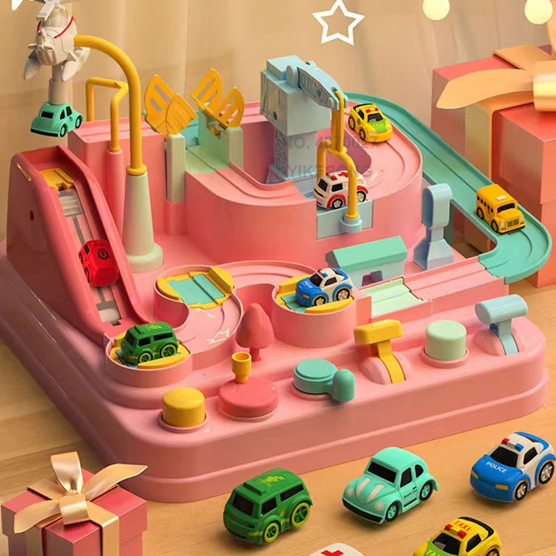 Gorąca wyścigowa kolejka kolej – Board Game Race Track recenzja i cena