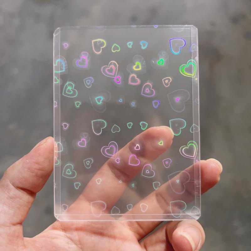 10 szt. Holograficzne Laserowe – Card Sleeves Protector recenzja i cena