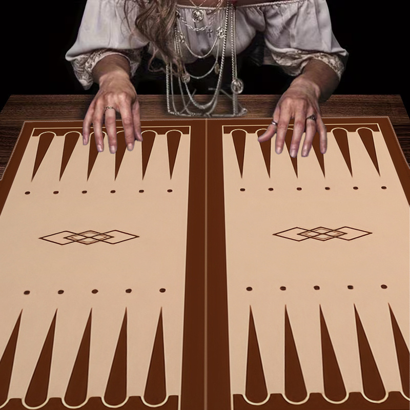 1 szt. Brązowa Mata do Backgam – Board Game Operation recenzja i cena