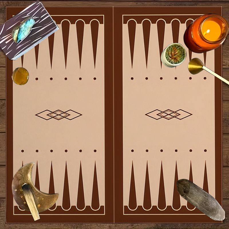 1 szt. Brązowa Mata do Backgam – Board Game Operation recenzja i cena