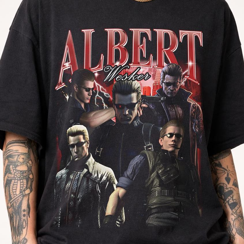 Koszulka Albert Wesker Residen – Board Game Resident Evil recenzja i cena