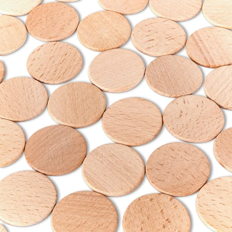 50 SZT. Okrągłe, Niewykończone – Board Game With Chips recenzja i cena