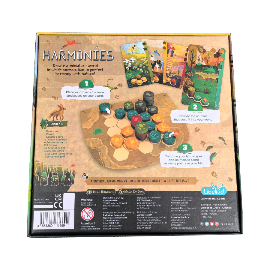 Harmonie - Gry planszowe - Two – Board Game Harmonies recenzja i cena