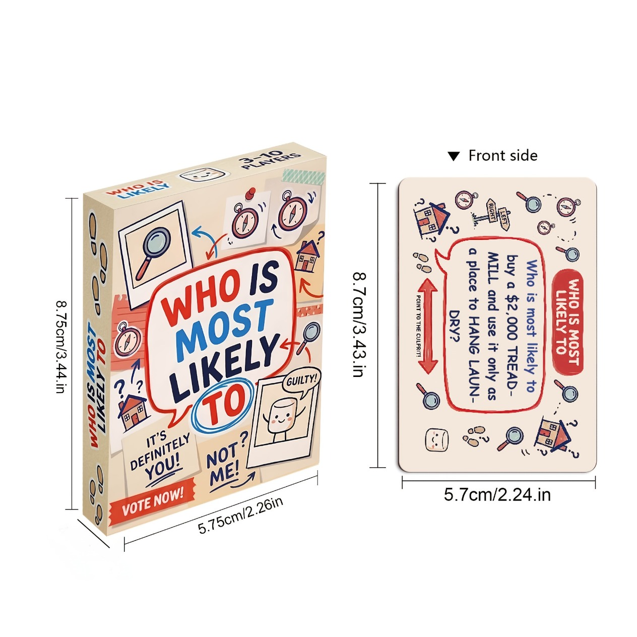 54 Wybrane Karty z Pytaniem „K – Board Game Quiz recenzja i cena