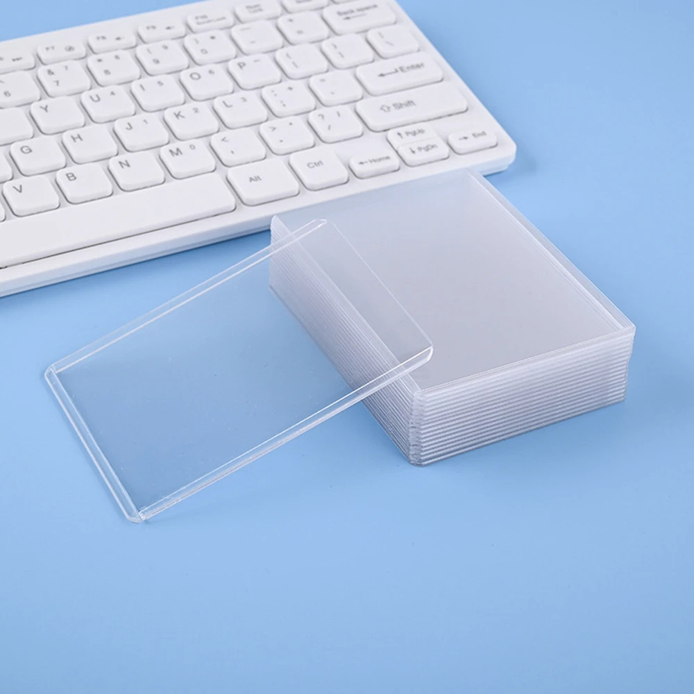 25 szt. Twarde plastikowe etui – Card Sleeves Protector recenzja i cena